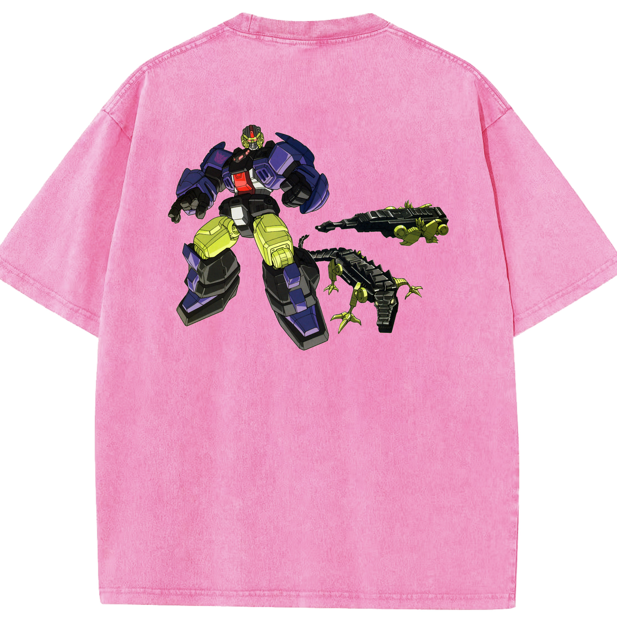 （画像用）  綿100% ヴィンテージ風 半袖Tシャツ（背面プリント）
